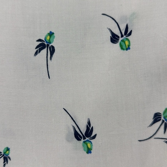 Free People Light Blush Pink Floral Print Sheer Short Sleeve Shift Dress - Picture 4 of 9